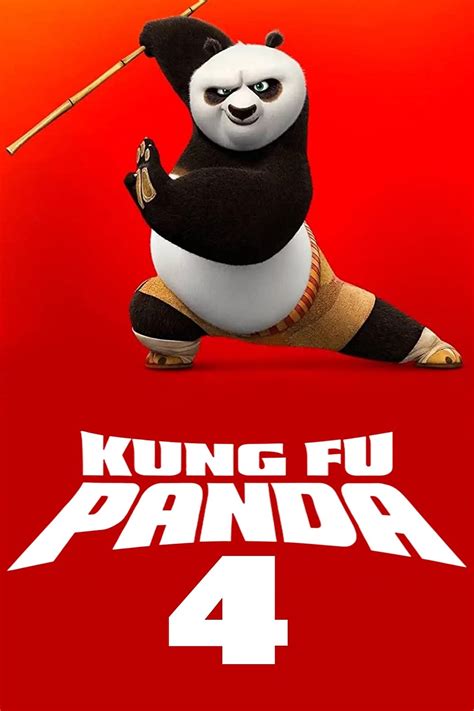 kung fu panda 4 2024 dvd cover